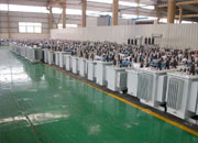 西安油浸式变压器成品车间